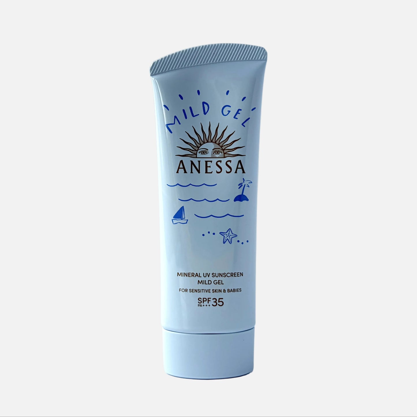 Mineral UV Mild Gel For Sensitive Skin Suitable For Babies SPF 35 PA+++ 90 g