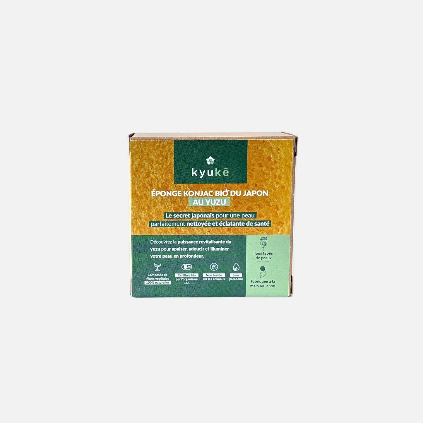 Japanese Yuzu Organic Konjac Sponge