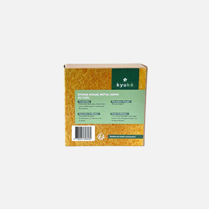 Japanese Yuzu Organic Konjac Sponge